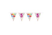 Leksaker - Folat BV Flag line Confetti 5 years 10 meters. - 27105