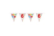 Leksaker - Folat BV Flag line Confetti 6 years 10 meters. - 27106
