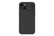 Mobile - Covers & Cases - Nillkin CamShield Silky Silicone Case for iPhone 15 Plus (black) - 6902048266469