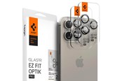 Andra mobiltillbehör - Spigen Glass tR EZ Fit Optik Pro 2 Pack - nature tita - iPhone 17/16/15 Pro / 17/16/15 Pro Max - AGL07163