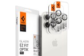 Andra mobiltillbehör - Spigen Glass tR EZ Fit Optik Pro 2 Pack - white tita - iPhone 17/16/15 Pro / 17/16/15 Pro Max - AGL07165