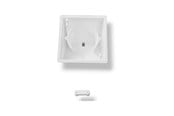 Smarta Hem - Light Solutions Shelly - Wall Display table stand - 45 degrees - White - 5714255009385