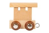 Träleksaker - Small Foot Wooden Letter Train Wagon - 7487