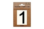 Brevlådor - MEFA Foil number 1 Black - A13111