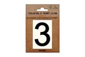 Brevlådor - MEFA Foil number 3 Black - A13113