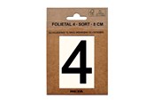 Brevlådor - MEFA Foil number 4 Black - A13114