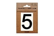 Brevlådor - MEFA Foil number 5 Black - A13115