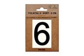 Brevlådor - MEFA Foil number 6 Black - A13116