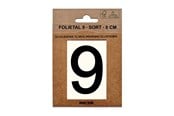 Brevlådor - MEFA Foil number 9 Black - A13119