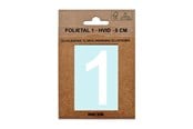 Brevlådor - MEFA Foil number 1 White - A13331