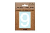 Brevlådor - MEFA Foil number 9 White - A13339