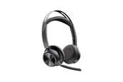 Hörlurar / Headset - HP Poly Voyager Focus 2 Microsoft Teams Certified USB-C-C Headset +USB-C/A Adapter - 9T9J4AA#AC3