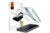 Mobiltelefontillbehör-Skyddsfilm - Spigen Glass tR EZ Fit HD 1 Pack - FC Black - iPhone 15 Pro Max - AGL06879