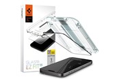 Mobiltelefontillbehör-Skyddsfilm - Spigen Glass tR EZ Fit HD 1 Pack - FC Black - iPhone 15 Pro - AGL06899
