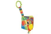 Babyleksaker - Playgro Jungle bite book w/ hanger - 0183858