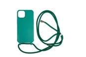 Mobile - Covers & Cases - Mobile Origin Lanyard Case - dark green - iPhone 14 - LYC-S-GRN-14