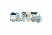 Babyleksaker - Eichhorn Wooden Block Train Panda 16 pieces. - 100003804