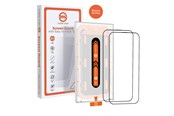 Mobiltelefontillbehör-Skyddsfilm - Mobile Origin Orange Screen Guard iPhone 15 Plus with easy applicator - 2 pack - SGA-F-i15Plus-2pk