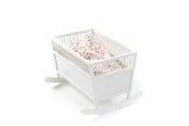 Docka, bamse och tillbehör - Smallstuff - Cradle Rosaline - White - 51002-02