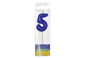 Leksaker - Folat BV Luxury Birthday Candle - 5 years - 07775