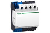 Komponenter för switchboxar och skåp - Schneider Electric Linergy DX distribution block for DIN rail 63A 4-pole connection at the top 1x25 mm2.4x6 mm2 per phase - LVS04040