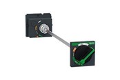 Komponenter för switchboxar och skåp - Schneider Electric Extended rotary handle ComPacT NSX 100/160/250 black handle shaft length 185 to 600 mm IP55 - LV429338T