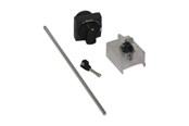 Komponenter för switchboxar och skåp - Schneider Electric TeSys GV3 Turn handle black complete IP54 - GV3APN01