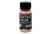 Kreativa spel - Creativ Company Textile Color Semi-opaque Textile Paint - Light Beige 50ml - 34210