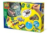 Kreativa spel - SES Creative Children's Scary Animals Glow in the Dark Casting and Painting Set - 01153