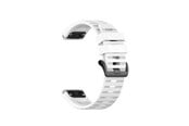 Smartwatch - Accessories - FIXED Silikonrem för Garmin QuickFit 22 mm Vit - FIXSST-QF22MM-WH