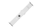 Smartwatch - Accessories - FIXED Silikonrem SET för Apple Watch 42/44/45mm Vit - FIXSST2-434-WH