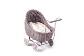 Docka, bamse och tillbehör - Smallstuff - Doll Stroller - Dark Rose *DEMO* - 51001-07