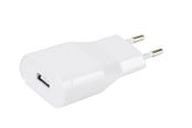 Mobile - Adapters & Chargers - Vivanco USB Hemladdare + lightningkabel 2.4A Vit - 60018