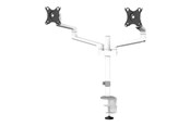 Monitorfäste - Neomounts DS60-425WH2 mounting kit - full-motion - for 2 monitors - white - DS60-425WH2