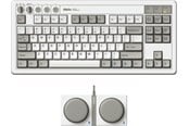 Tangentbord - 8BitDo Retro Mechanical Keyboard - M Edition - Engelska (UK) - Vit - RET00461
