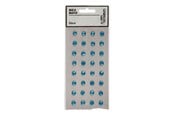 Konst- och hantverksmaterial - Creativ Company Rhinestones Blue 32pcs. - 283804