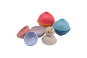 Babyleksaker - Johntoy Happy World Bio Stacking Balls - 22285