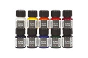 Kreativa spel - Creativ Company Glass Color Transparent Glass Paint Color 10x30ml - 31680
