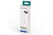 Mobile - Adapters & Chargers - Vivanco Snabb USB-C 20W Hemladdare + USB-C kabel 1.2m Vit - 4008928642087