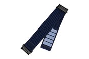 Smartwatch - Accessories - FIXED Nylonrem för Garmin QuickFit 22 mm Mörkblå - FIXNST2-QF22MM-DBL