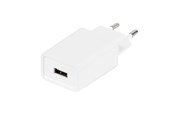 Mobile - Adapters & Chargers - Vivanco 1xUSB-A Hem-/reseladdare 2.1A Vit - 4008928632712