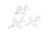 Konst- och hantverksmaterial - Creativ Company Making Foam Airplanes 3pcs. - 51233