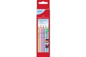 Skriv- och ritverktyg - Faber-Castell Col. pencil Jumbo Grip Pastel box 5x - 110991