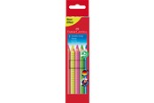 Skriv- och ritverktyg - Faber-Castell Col. pencil Jumbo Grip Neon box 5x - 110994