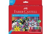 Skriv- och ritverktyg - Faber-Castell Castle Colored pencils box of 60 pcs - 111260