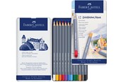 Skriv- och ritverktyg - Faber-Castell Watercol. penc. Goldfaber Aqua tin of 12 - 114612