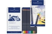 Skriv- och ritverktyg - Faber-Castell Colour pencil Goldfaber tin of 12 - 114712