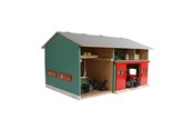Docka, bamse och tillbehör - Kids Globe Agricultural Shed with Storage 1:32 - 610816