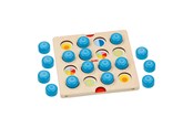 Brädspel - Goki Wooden Memo Game Animals and Symbols 20 pcs. - 56787