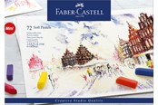 Skriv- och ritverktyg - Faber-Castell Soft pastels Mini cardboard box of 72 - 128272